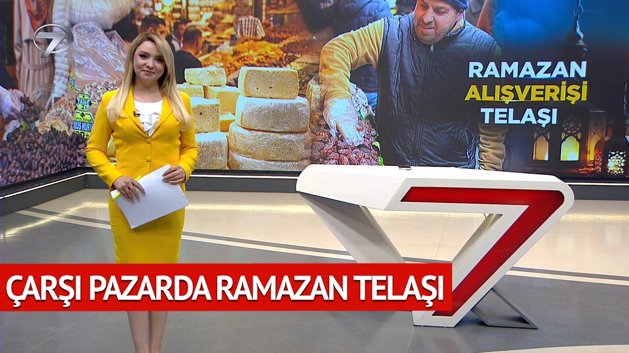 ÇARŞI PAZARDA RAMAZAN TELAŞI