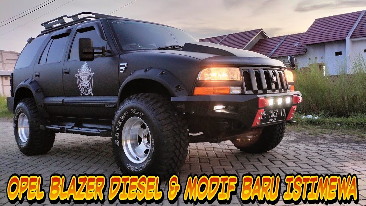 ( TERJUAL ) OPEL BLAZER DIESEL & MODIF BARU ISTIMEWA, HARGA : 130 JUTA, W.A : 081287262373