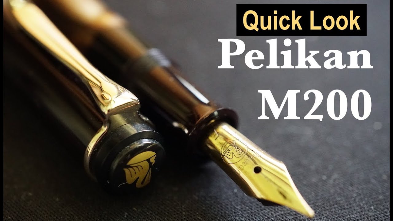 Быстрый обзор: перьевая ручка Pelikan M200