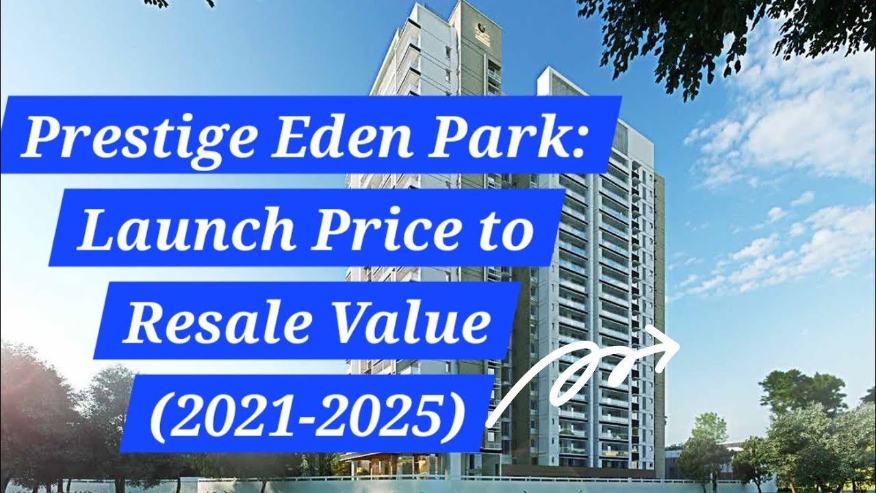 Prestige City Eden Park Bangalore Price: 2021 Launch vs. 2025 Value || 4- Year Capital  Growth 