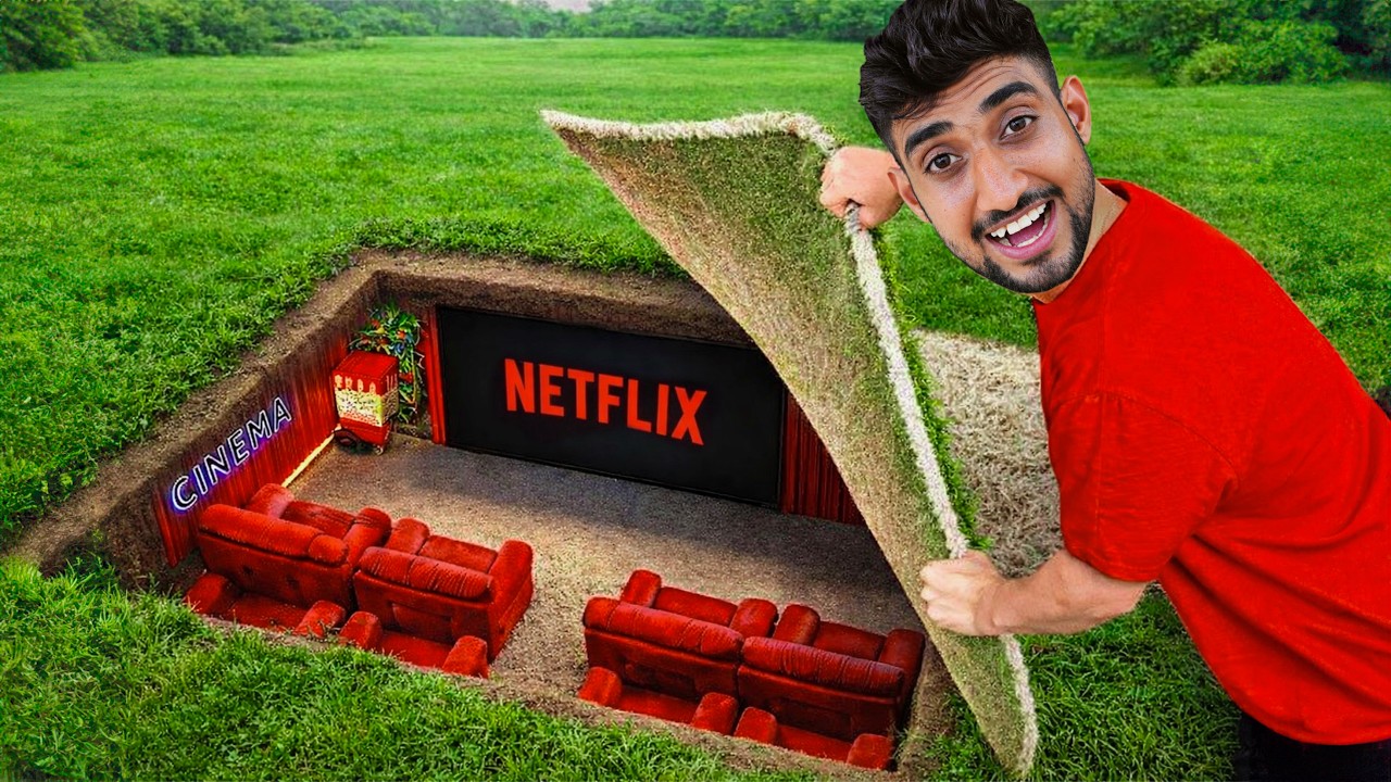 We Built a Secret Movie Theatre