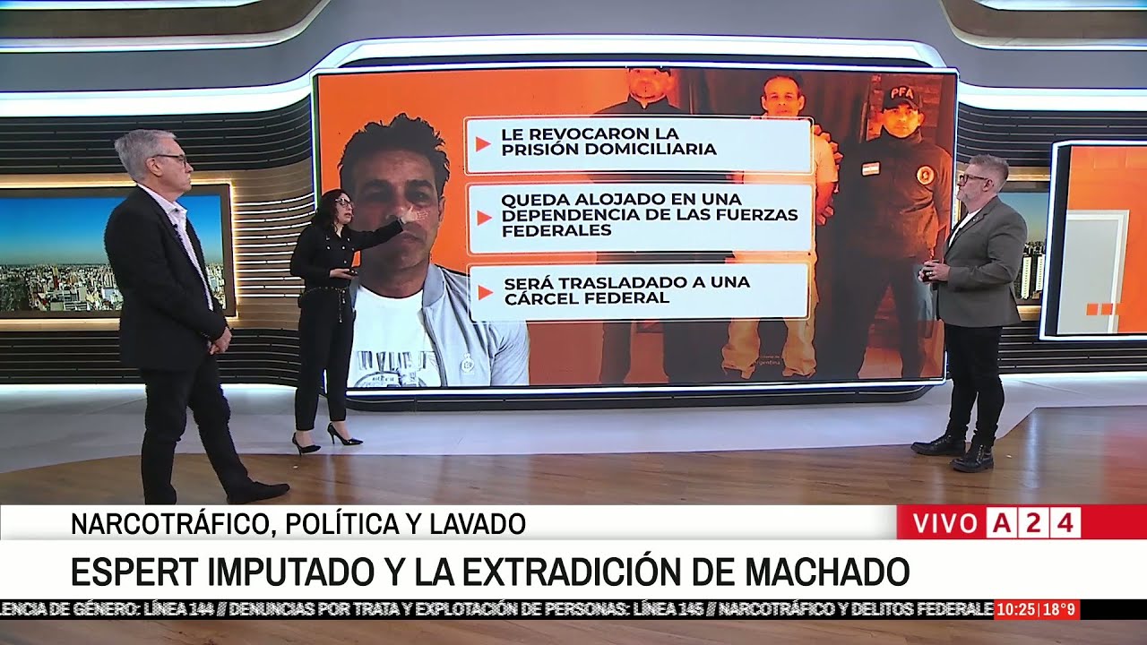 📢 NARCOTR&Aacute;FICO Y LAVADO:  IMPUTARON A JOS&Eacute; LUIS ESPERT Y LA EXTRADICI&Oacute;N DE FRED MACHADO