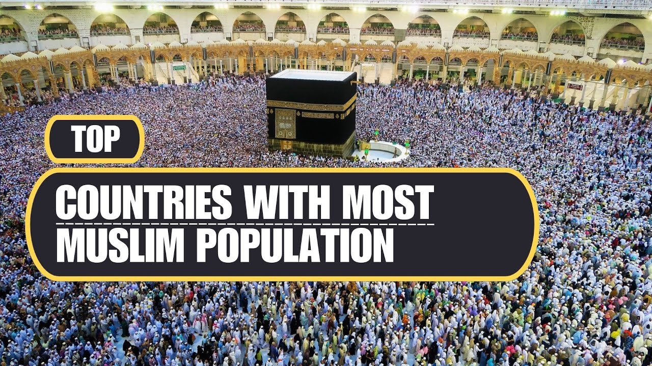 List of countries with the largest Muslim Population in 2023 |Top Muslim Countries|