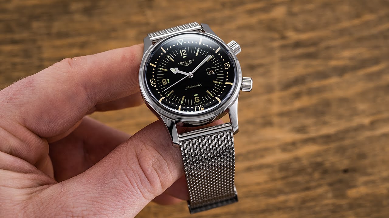 Фантастические дайверские часы для тонкого запястья — Longines Legend Diver 36 мм