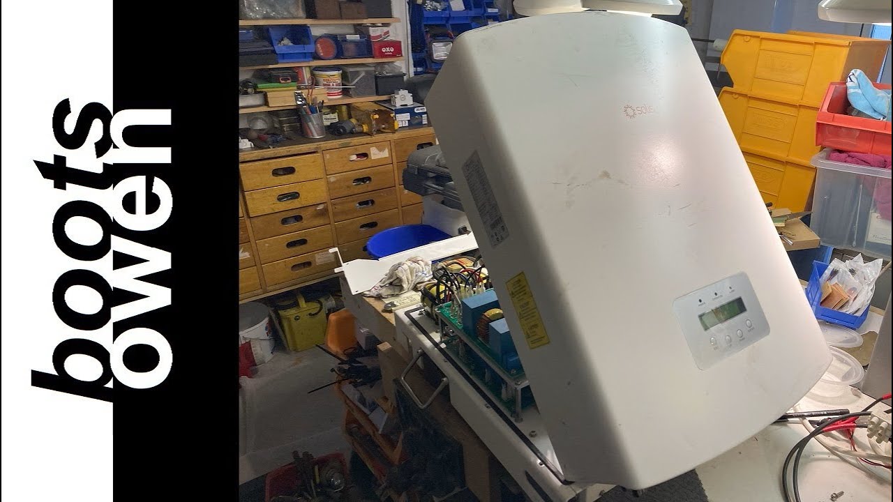 Solis 15K 3 phase solar grid tie inverter a look inside and a bit of a fail