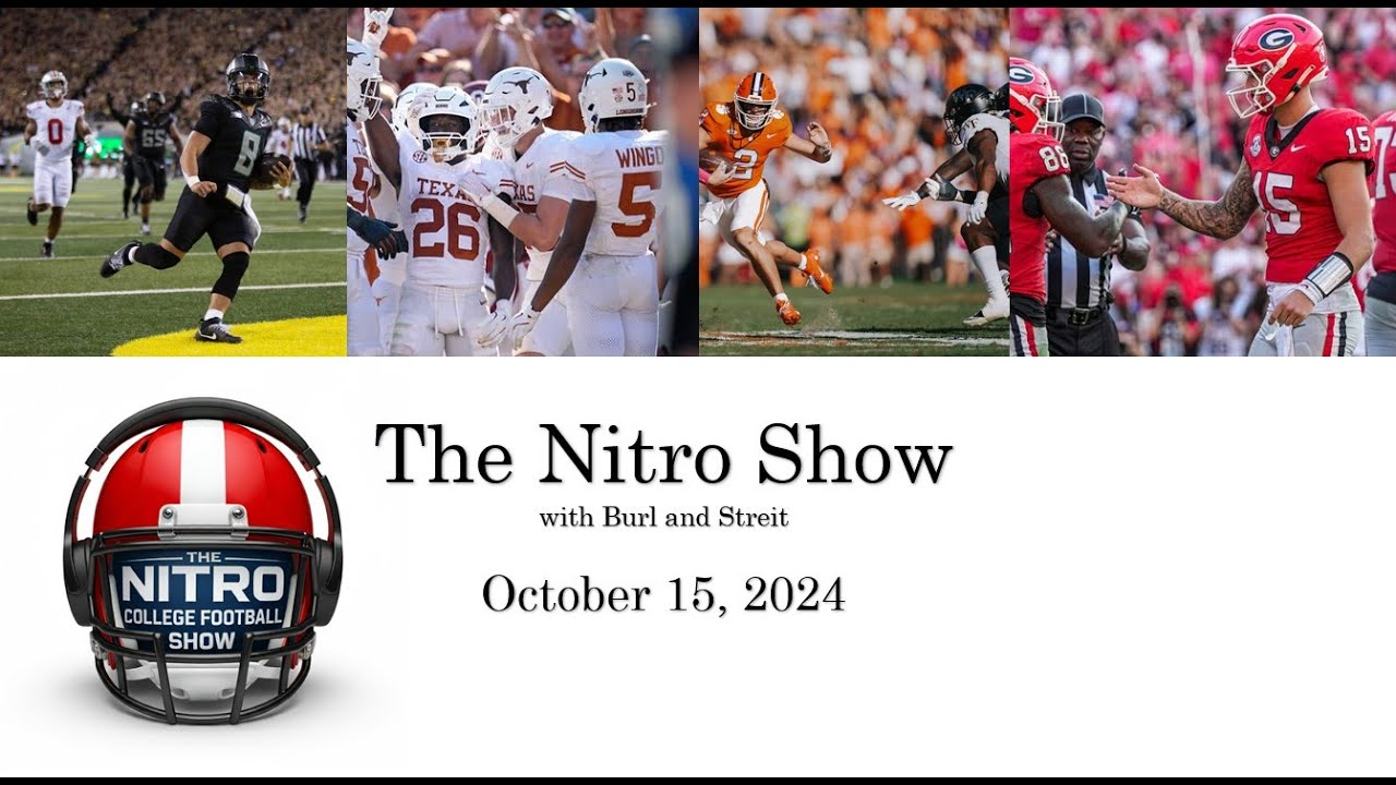 The Nitro College Football Show - College Football 2024 Week 7 and the Georgia vs. Texas Preview