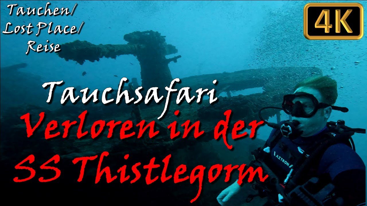 SS Thistlegorm - Plötzlich war die Gruppe weg - Tauchen Ägypten Rotes Meer 2023