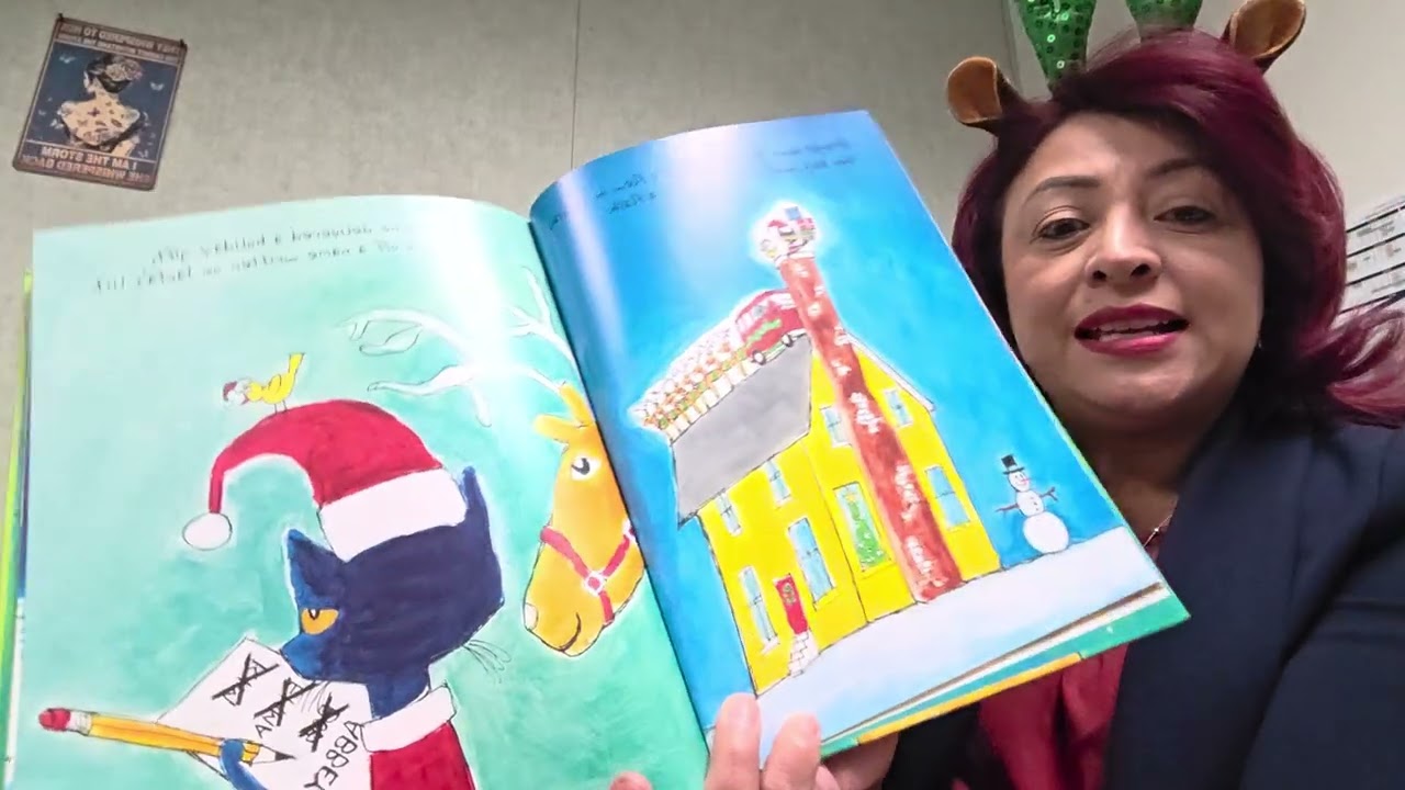 Pete the Cat Saves Christmas w/ Ms. Panameno