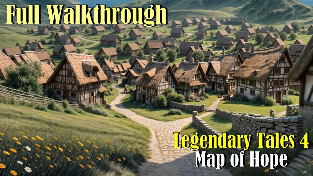 Let's Play - Legendary Tales 4 - Map of Hope - Full Walkthrough