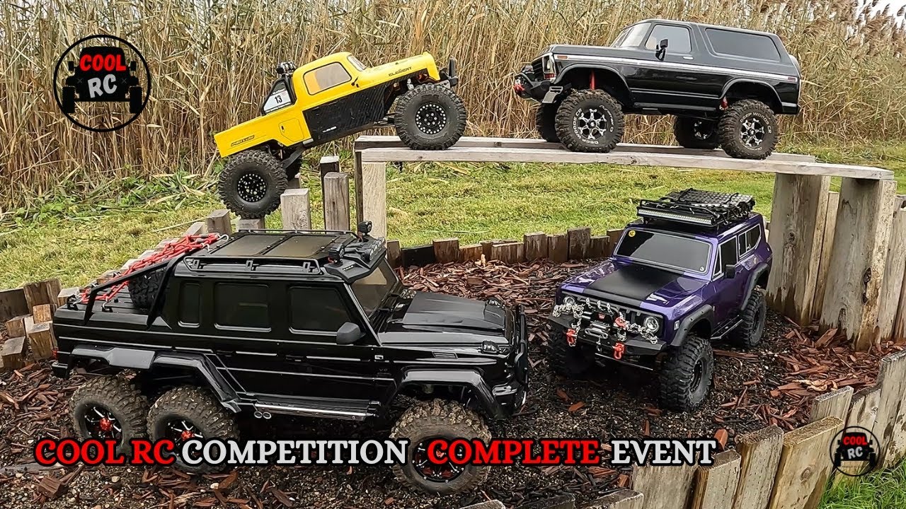Cool RC Competition Traxxas Trx6 vs Trx4 vs Redcat Gen8 vs Element Ecto