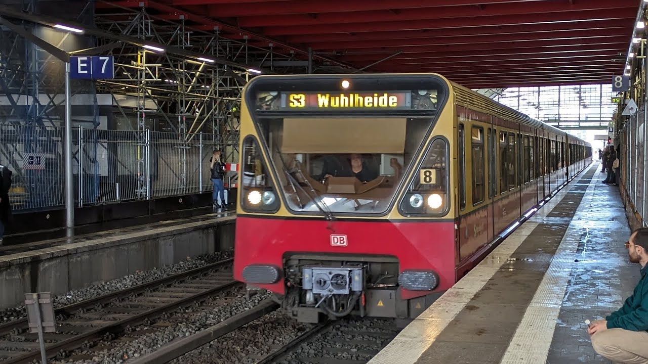 S-Bahn Berlin|Mitfahrt in der BR480 auf der S3 von Ostbahnhof bis Wuhlheide