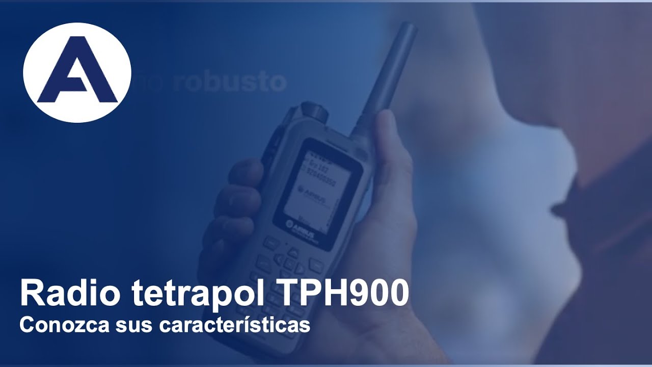 Características del Radio tetrapol TPH900