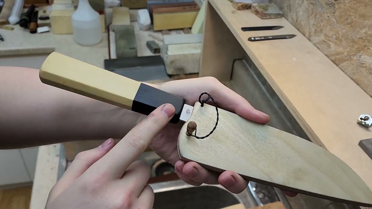 Santoku sharpening 