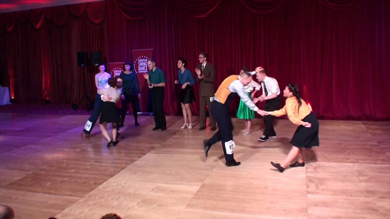 ESDC 2015 - Advanced Lindy Hop Couples - Finals - Spotlights