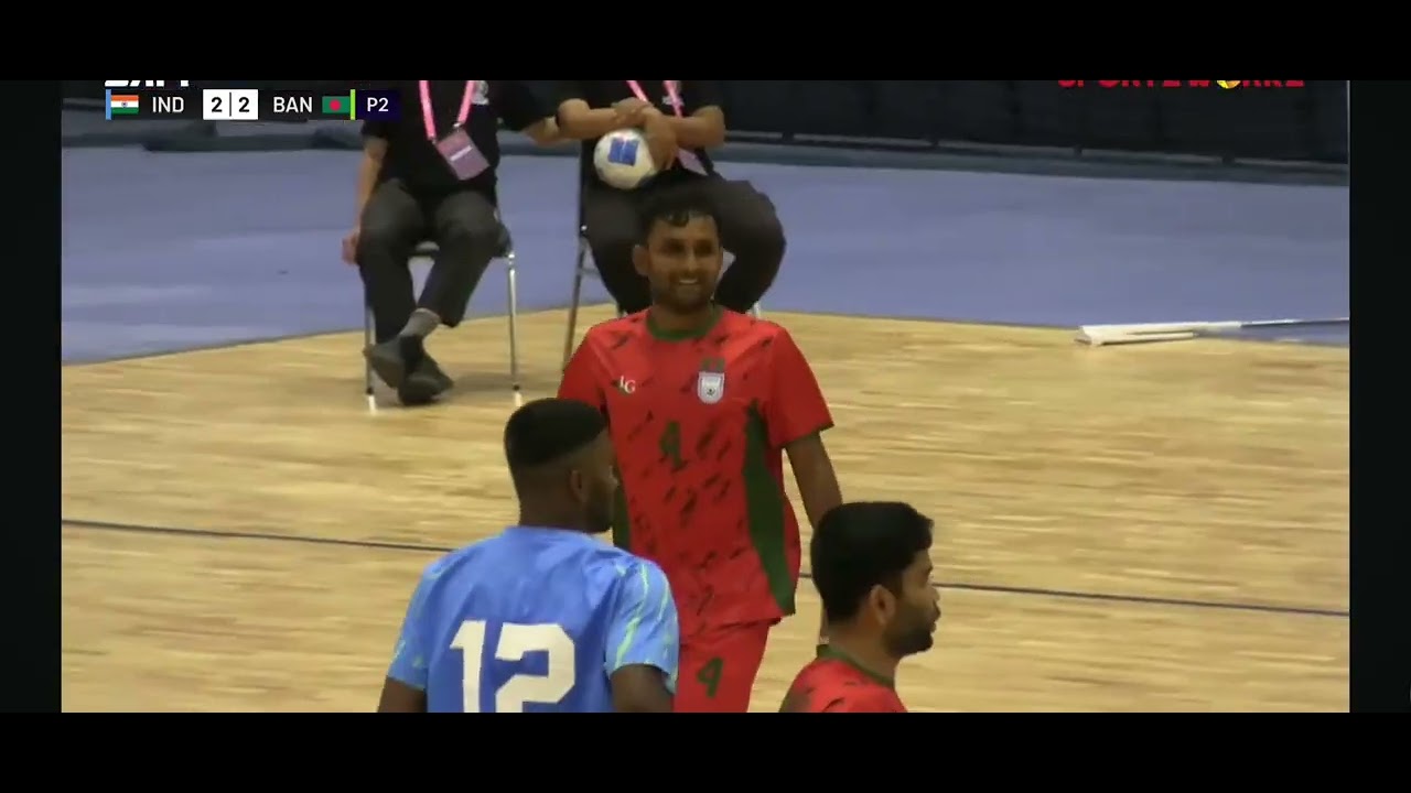 LIVE SAFF Men's Futsal Championship 2026 | Day 1 - Match 2 | India vsBangladesh