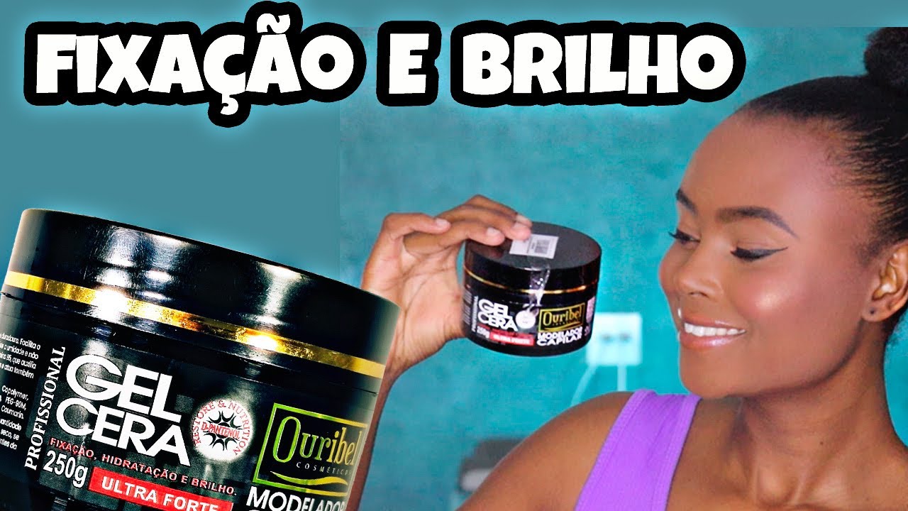 TESTANDO GEL CERA OURIBEL