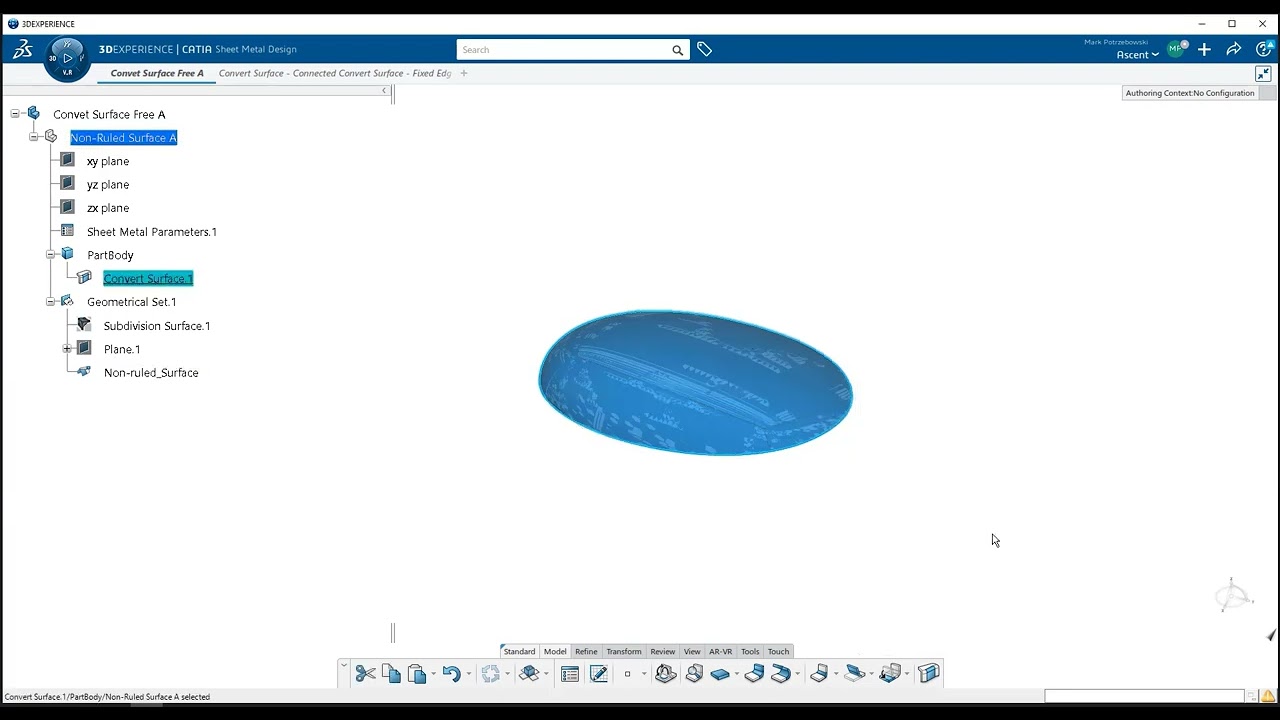 3DEXPERIENCE 2023- Sheet Metal Design app