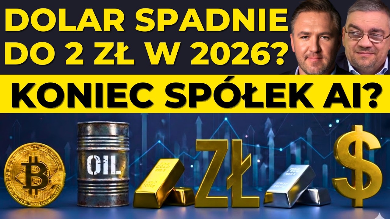 SZOKUJĄCE PROGNOZY! Nadcodzi KONIEC big techów? Prognoza dla dolara | Inwestowanie (z) głową