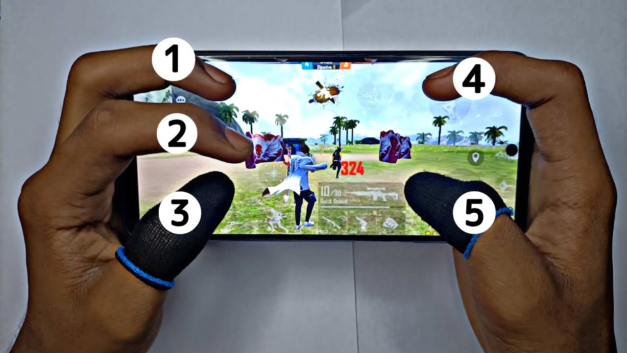 5 finger claw ff custom hud 7.0
