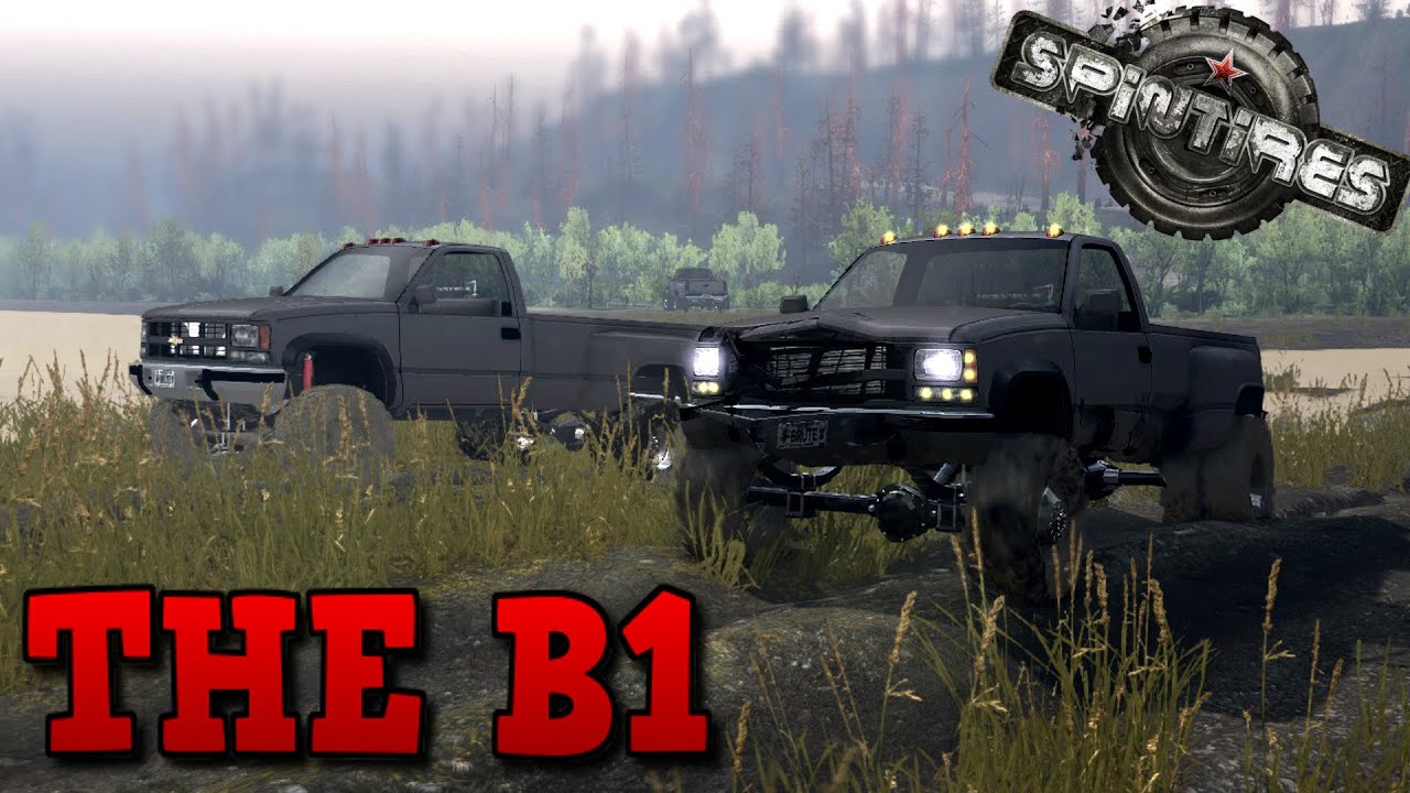 SpinTires | The B1 | Map Mod | Brute Chevy Dually
