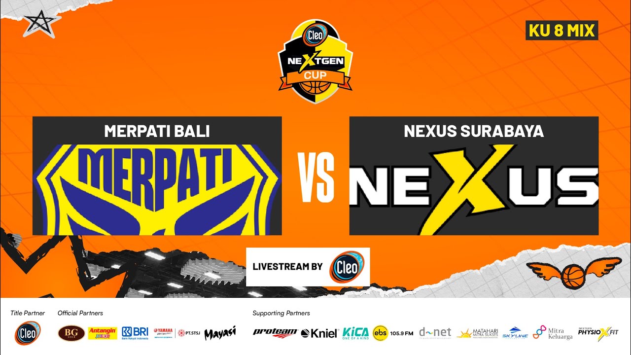 CLEO NEXTGEN CUP 2025 SERI 3 I KU 8 MIX I MERPATI BALI VS NEXUS SURABAYA