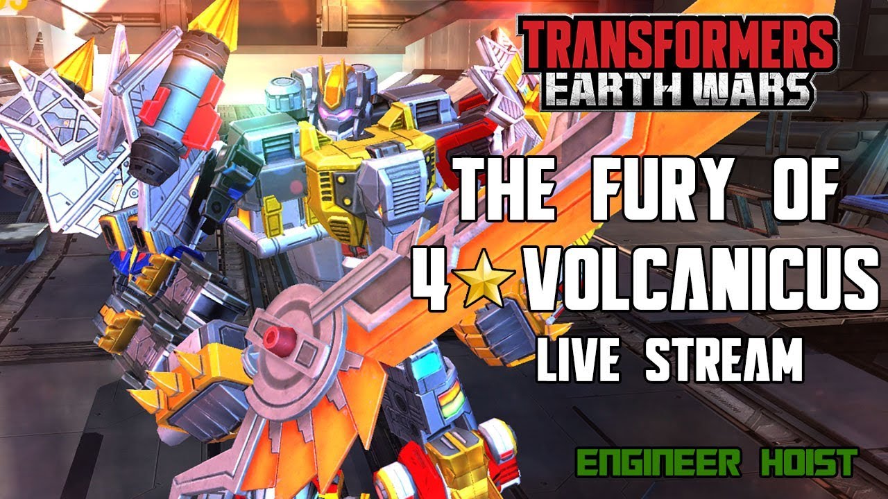 🔴Transformers: Earth Wars - The Fury of 4 Star Volcanicus