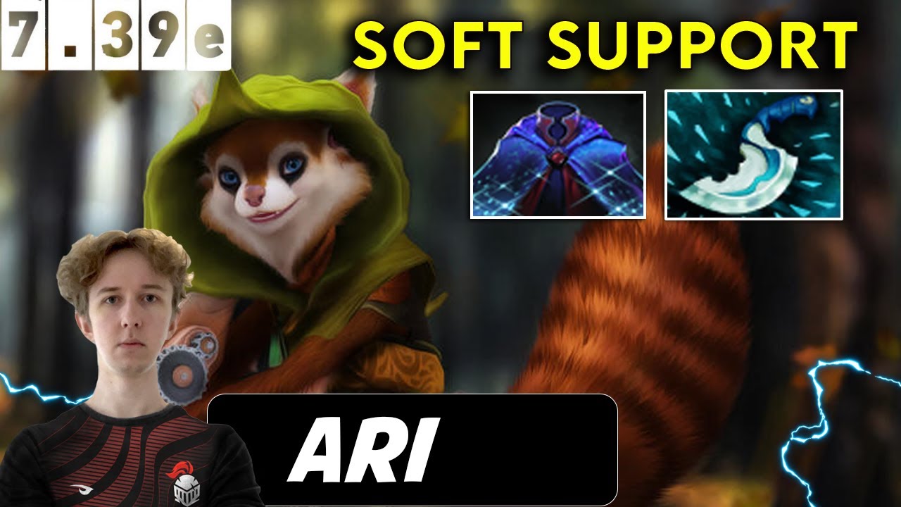 Ari Hoodwink Soft Support - Dota 2 Patch 7.39e Pro Player Full Gameplay