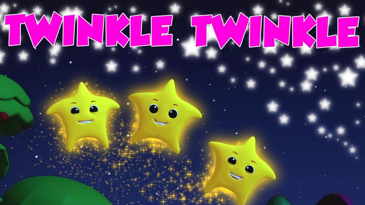 Twinkle Twinkle маленькая звезда | детский стишок | Russian Rhymes