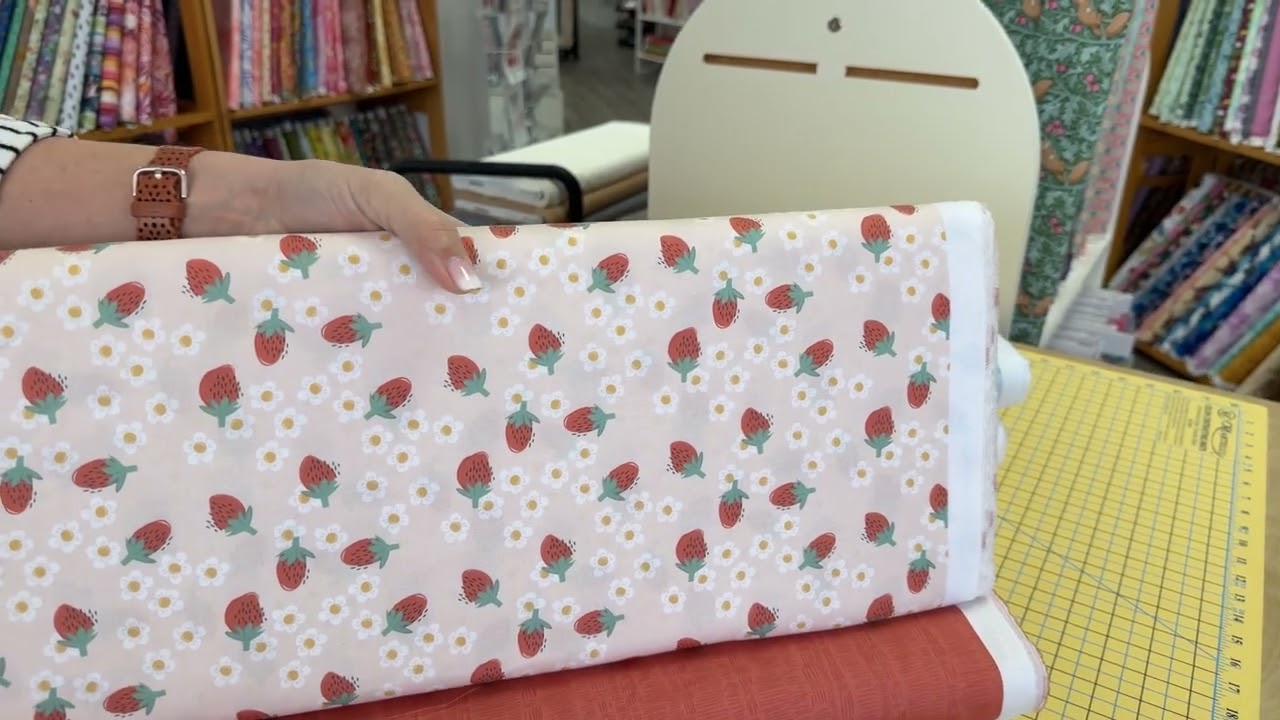 Strawberry Days, Cary Quilting Company, 2/27/24