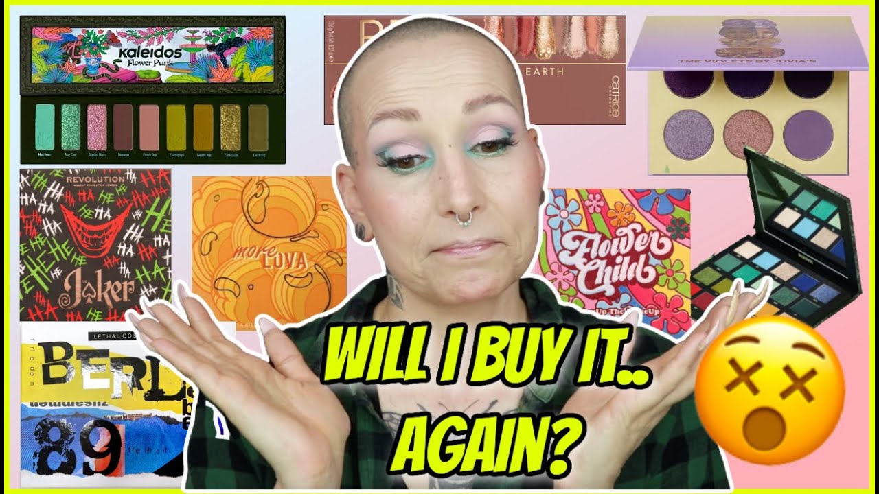 Let's Review My Eyeshadow Collection!  WOULD I BUY THESE AGAIN?