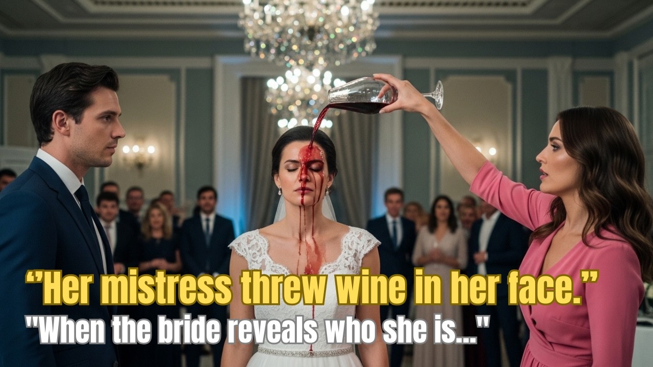 At his own wedding, his mistress threw wine in his face—after finding out who the bride was.