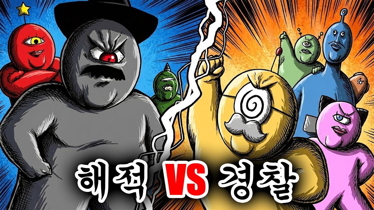 [우주경찰들] 우주 최강의 해적 VS 우주 최악의 경찰