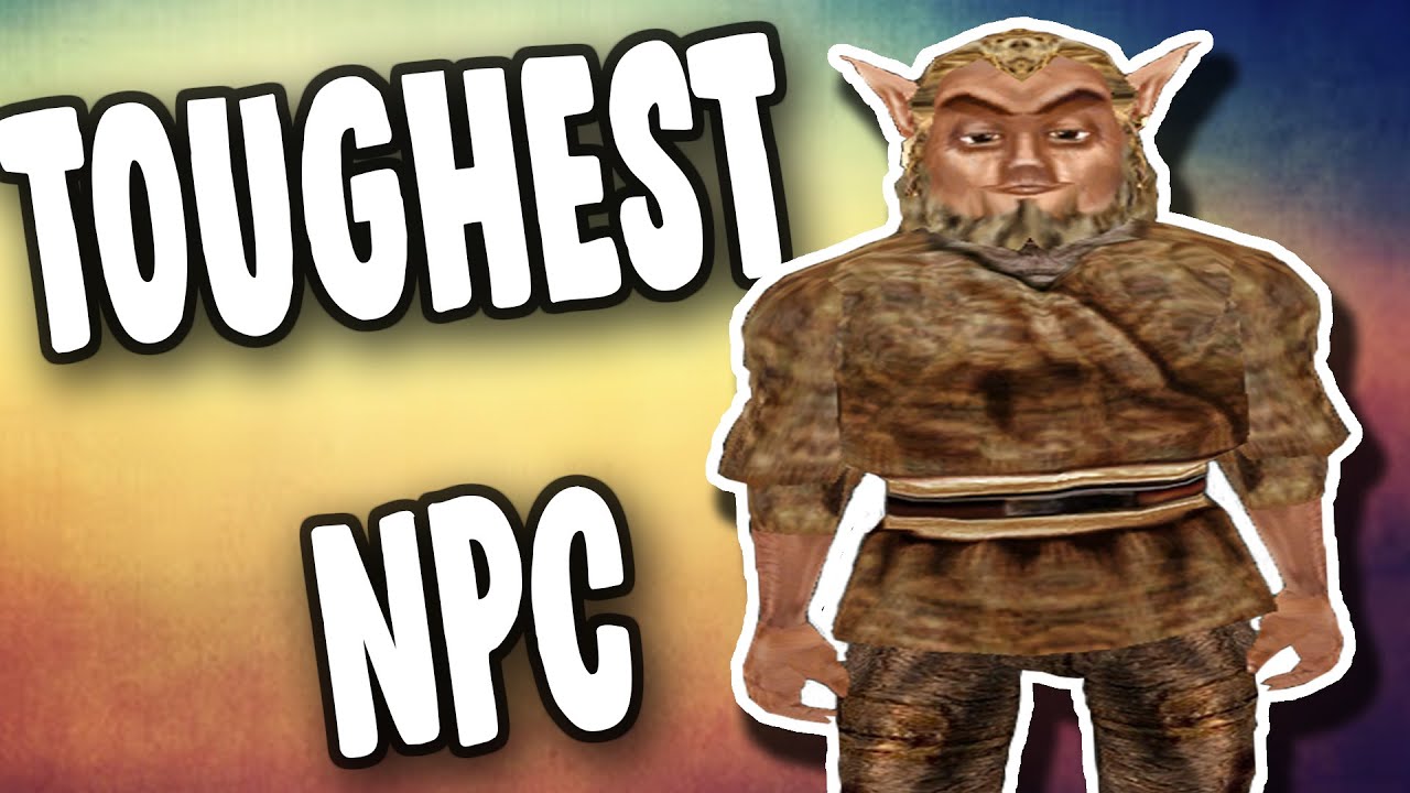 Самый крутой NPC в Морровинде