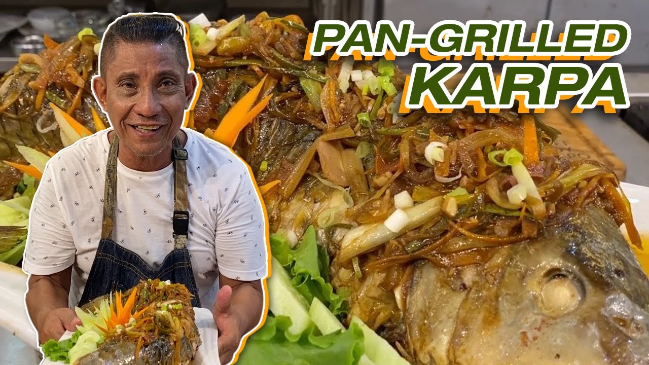 PAN-GRILLED KARPA | CHEF BOY LOGRO