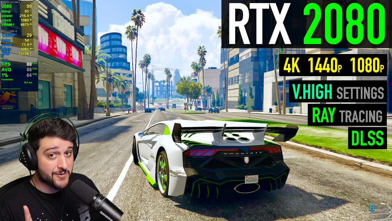 RTX 2080 &mdash; GTA 5 Enhanced с трассировкой лучей!