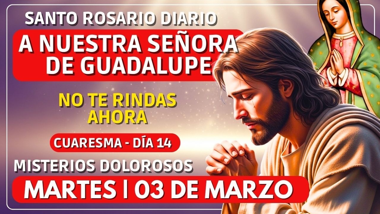 Lo que DIOS te oculta en esta PRUEBA (Te sorprenderá) |  SANTO ROSARIO DE HOY | ROSARIO DE CUARESMA