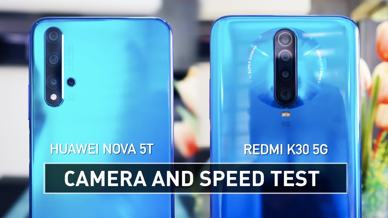 Nova 5T vs Redmi K30 5G SPEED TEST & CAMERA TEST | Zeibiz