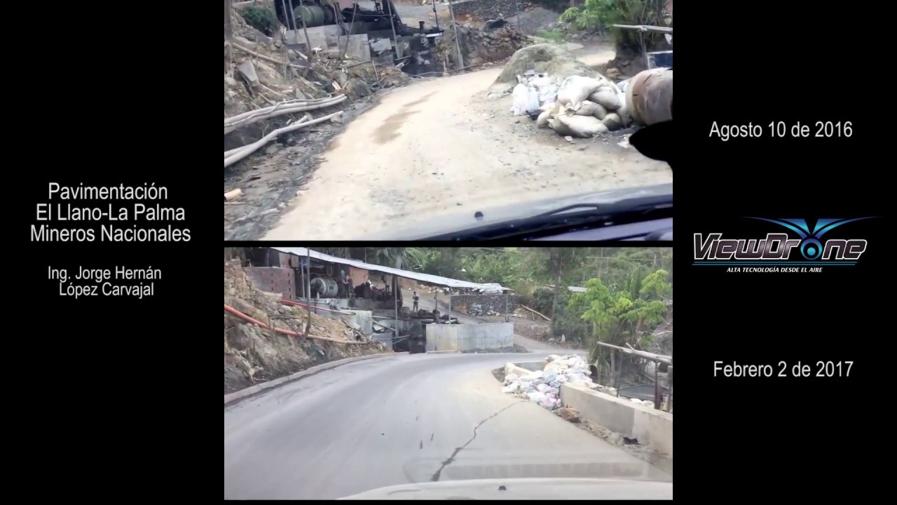 PAVIMENTACI&Oacute;N EL LLANO - LA PALMA (MARMATO, CALDAS)