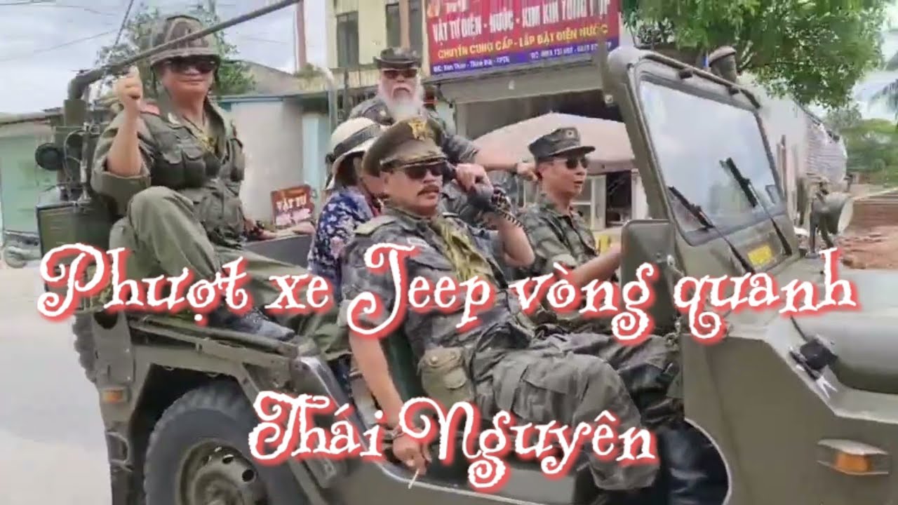 Tình thư của Lính- Cùng phượt xe Jeep vòng quanh Thái Nguyên của ACE Hà nội- Thái Nguyên