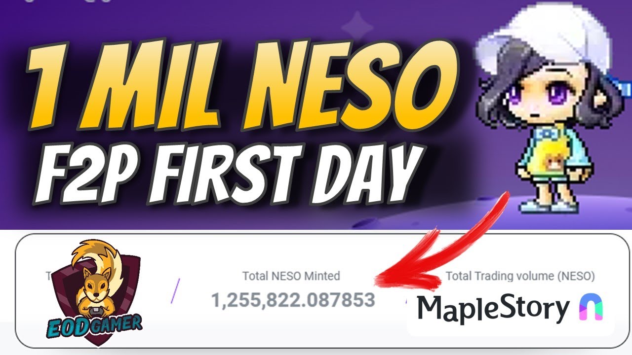 How to Earn 1 Million Neso On Your First Day in Maplestory Universe (MSU Nesolet Guide Maplestory N)