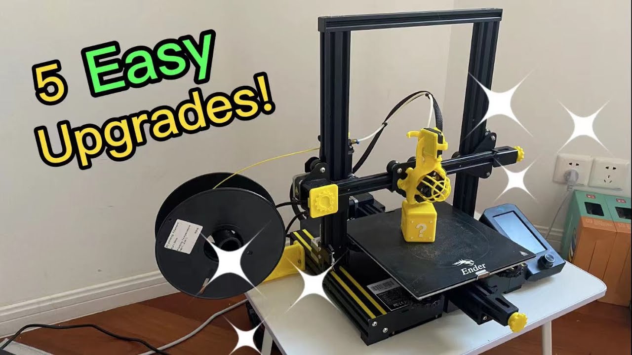 5 Easy Upgrades for your Ender 3 V2 (Part 1)