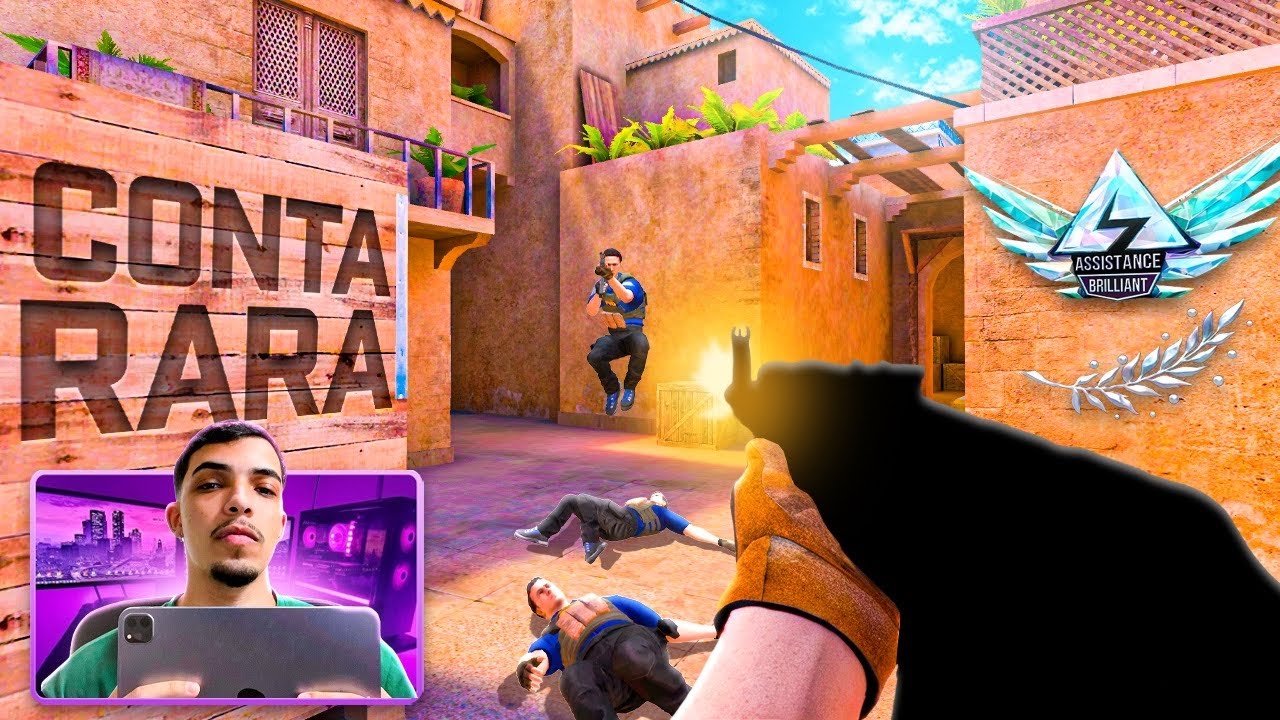 PUXEI UMA RANKED COM A CONTA MAIS RARA DO STANDOFF 2 (JOGUEI MUITO!!!)