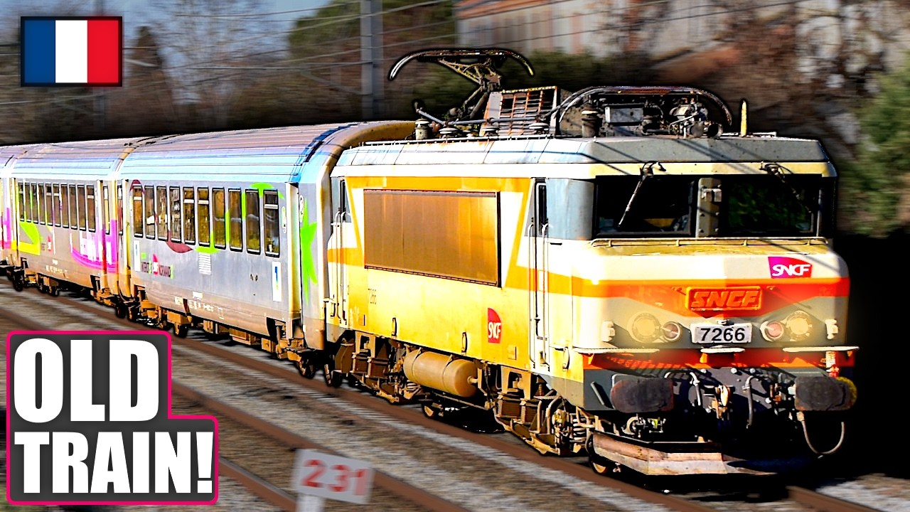 Voyage sur l'ancien Intercités 100% éco à travers la France - De Toulouse à Paris en train Corail