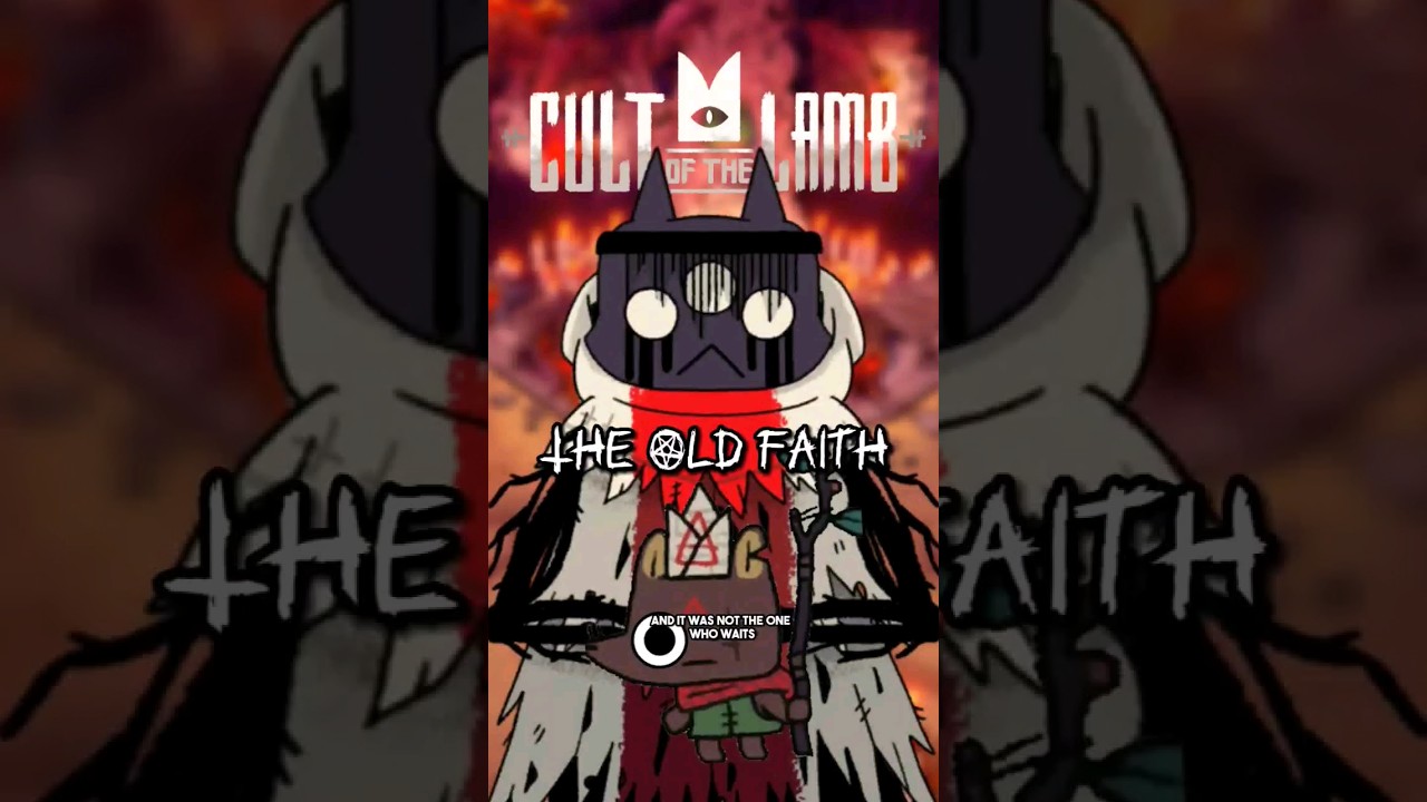 What WAS the OLD FAITH?!!? (Cult of the Lamb Game Theory) #shorts