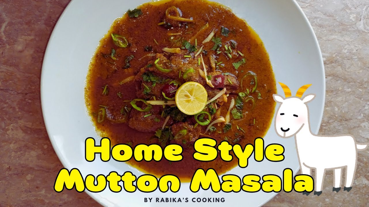 Home Style Mutton Curry Recipe | Delicious Mutton Masala Recipe | Mutton Gravy