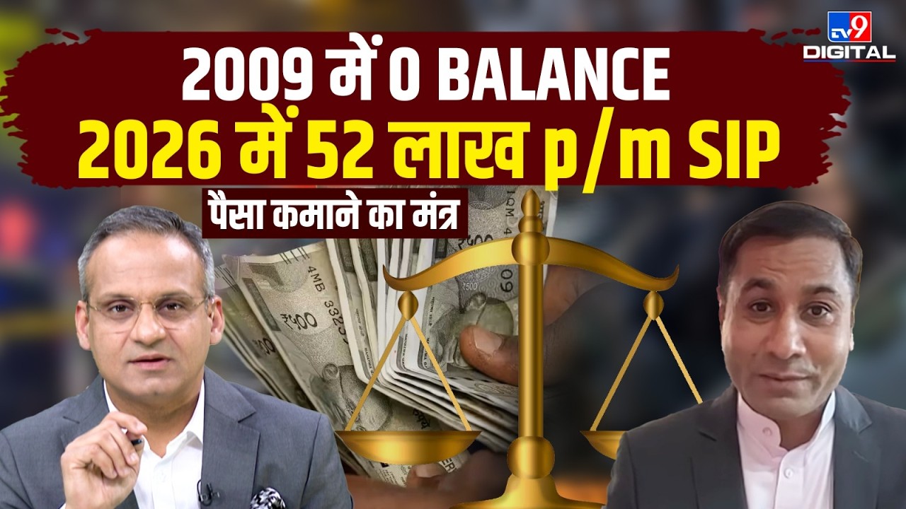 SIP Of 52 lakh Per Month!Money Mantra!2009 में ZERO BALANCE,2026 में ₹52 लाख की SIP!Gajendra Kothari