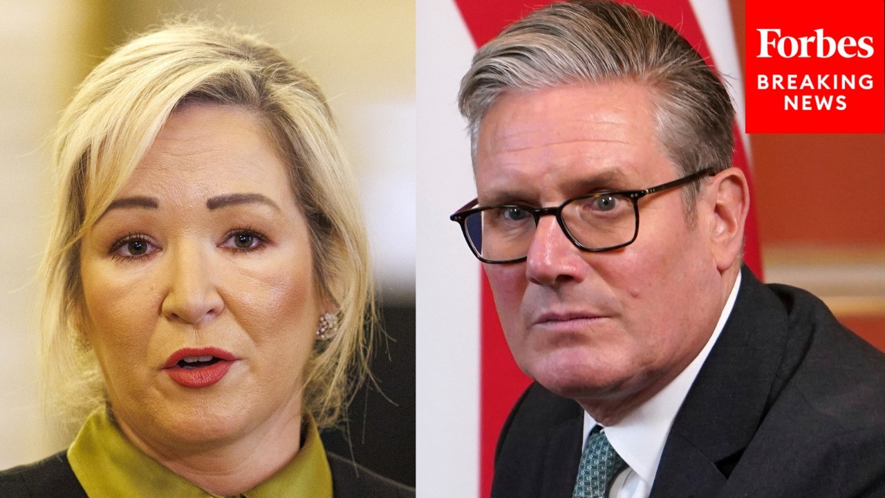 Stormont First Minister And Sinn F&eacute;in Leader Michelle O'Neill Condemns UK's Role In Iran Strikes