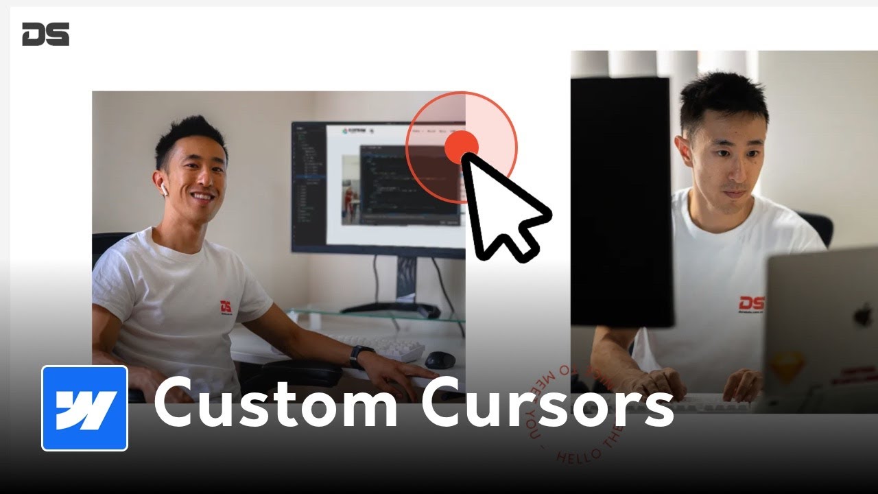 Custom Cursor in Webflow Made Easy: Beginner's Guide