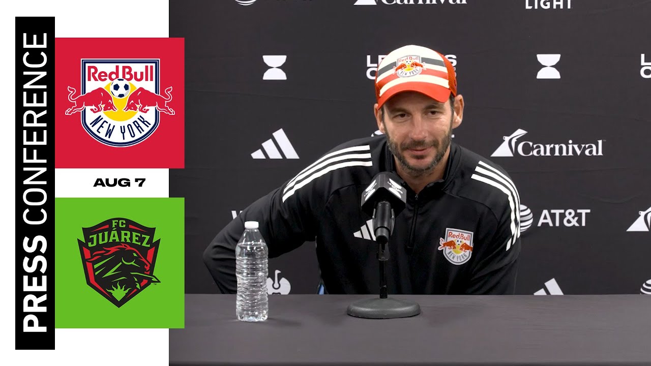 Sandro Schwarz | Postmatch Press Conference Leagues Cup | New York Red Bulls vs FC Juárez