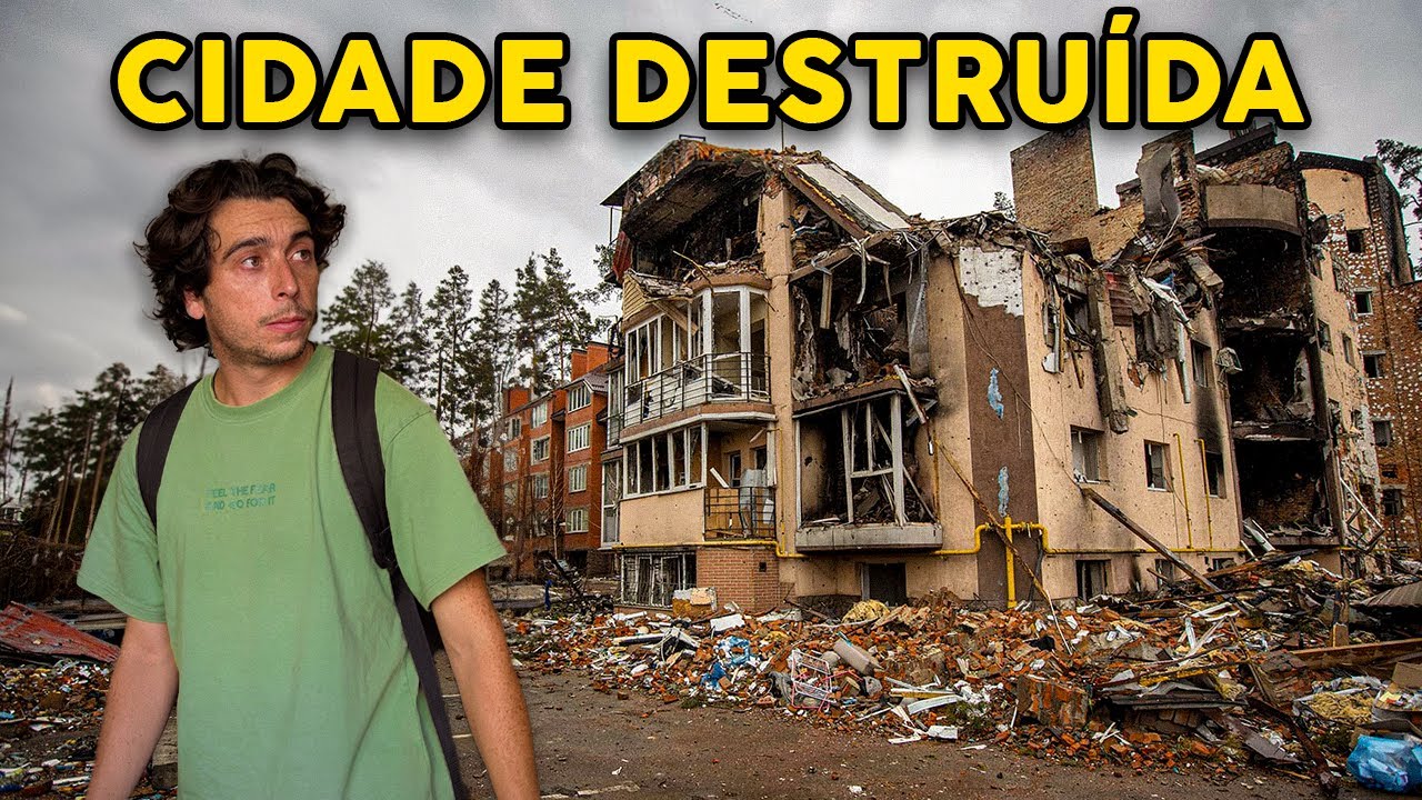 Dentro De Uma Cidade Destruída Pela Rússia